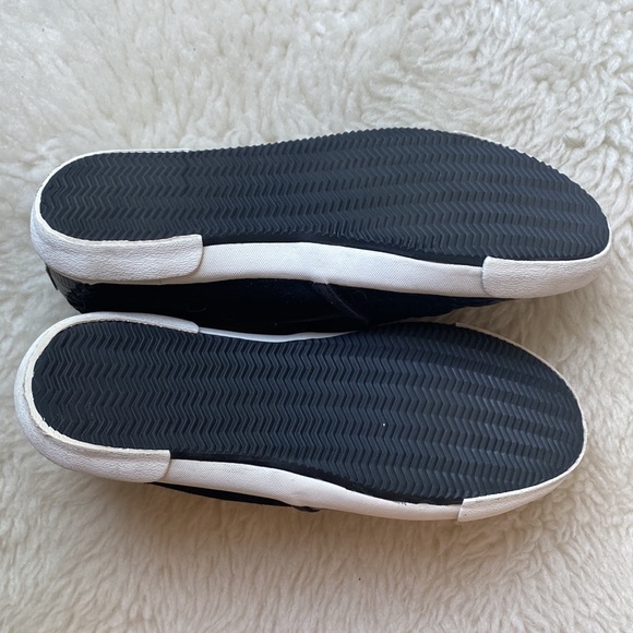UGG Black Croc Embossed Slip On Sneakers - Picture 4 of 13